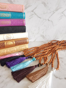 Quran + Prayer Mat + Tasbih